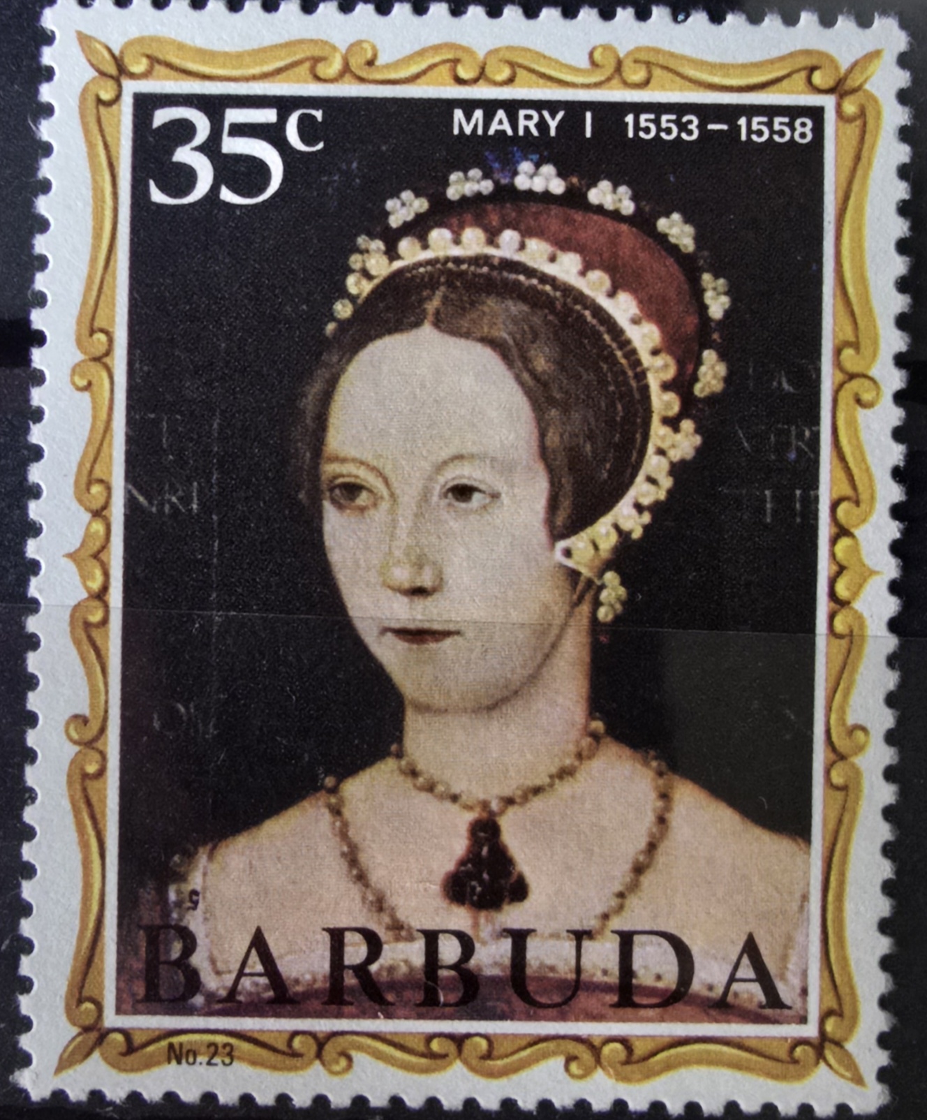 Barbuda Stamp Mary I