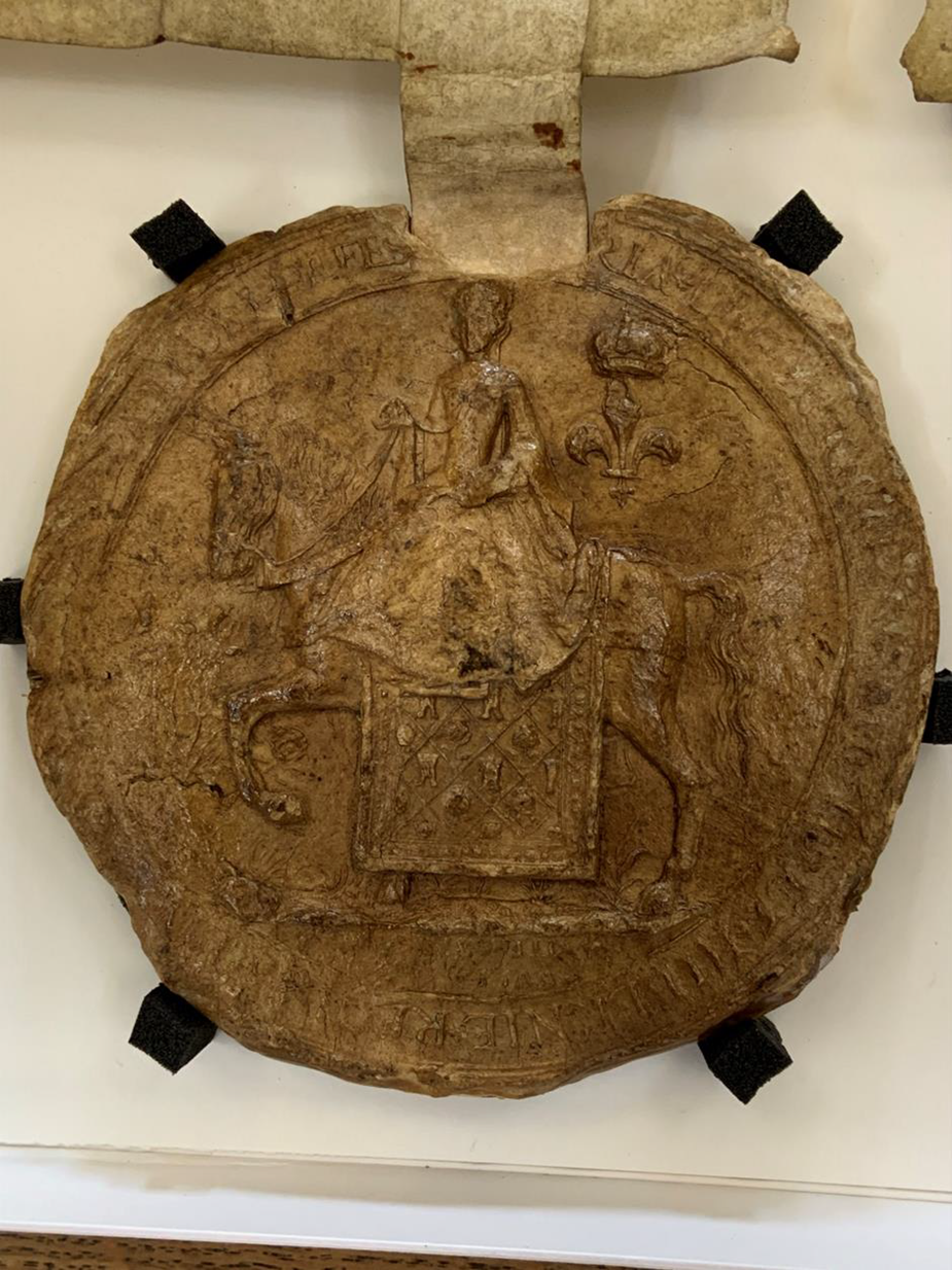 Great Seal (1554) reverse