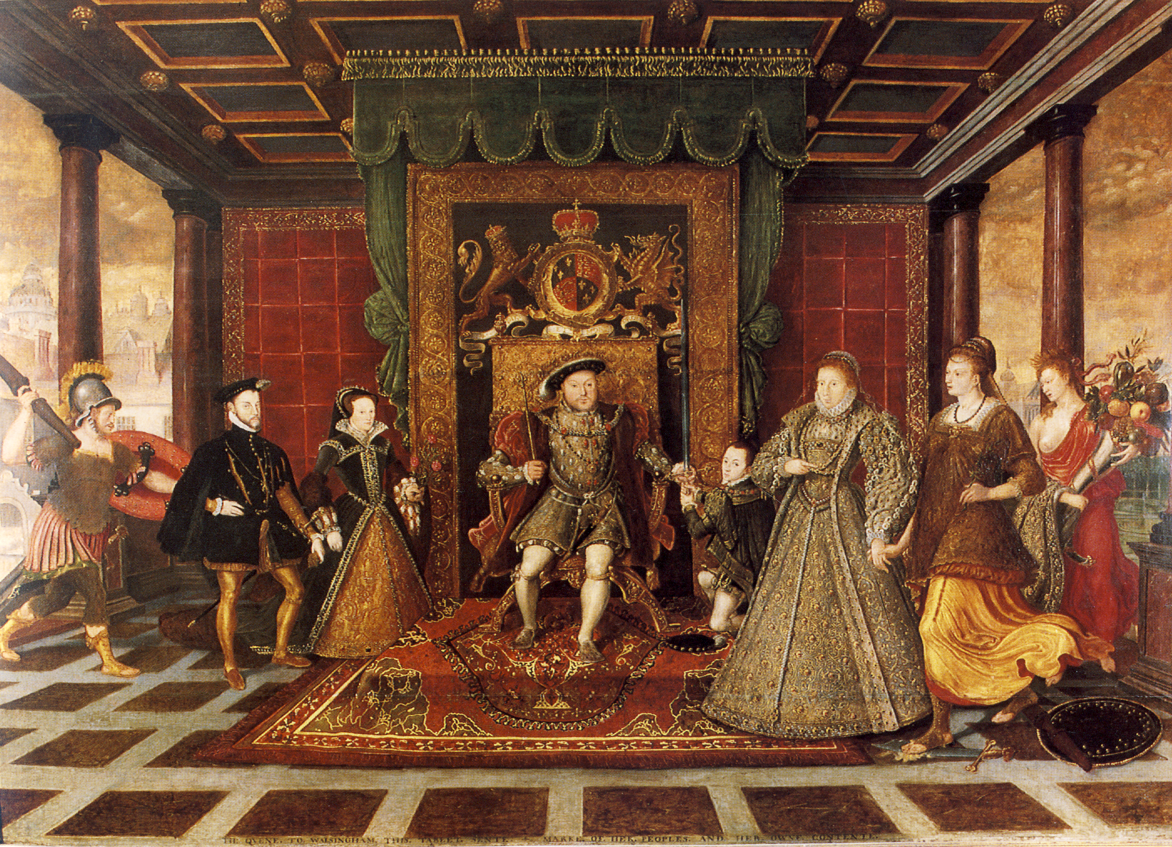 Allegory of Tudor succession