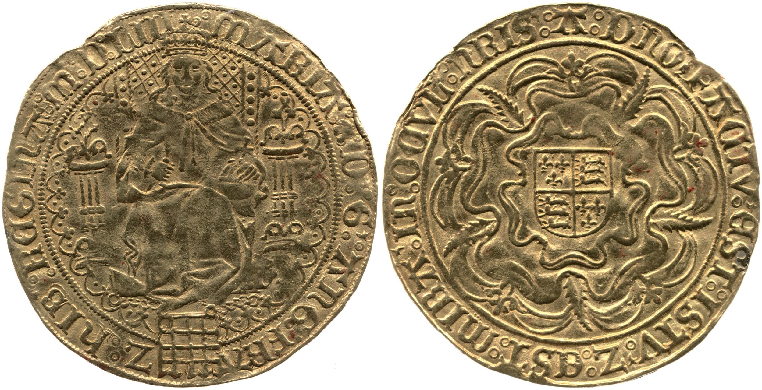 Sovereign Mary I 1553