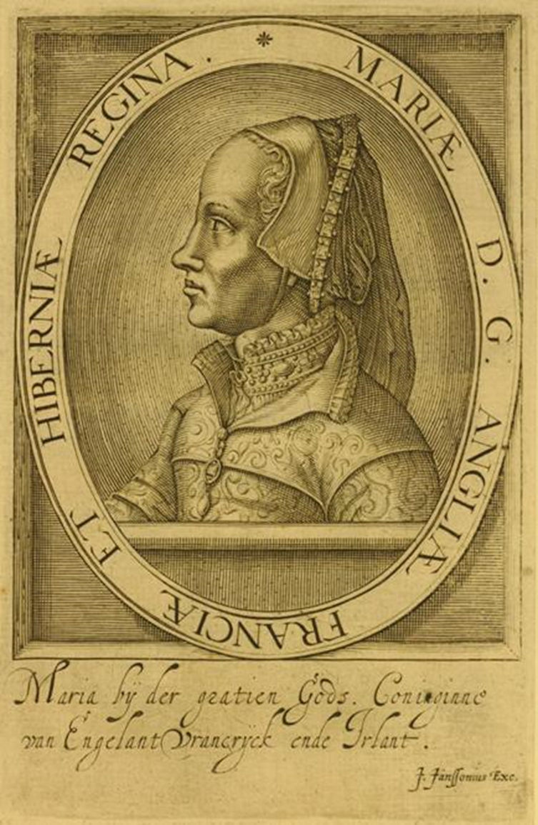 Mariae D.G. ANGLIAE FRANCIAE ET HIBERNIAE REGINA, c.1614.