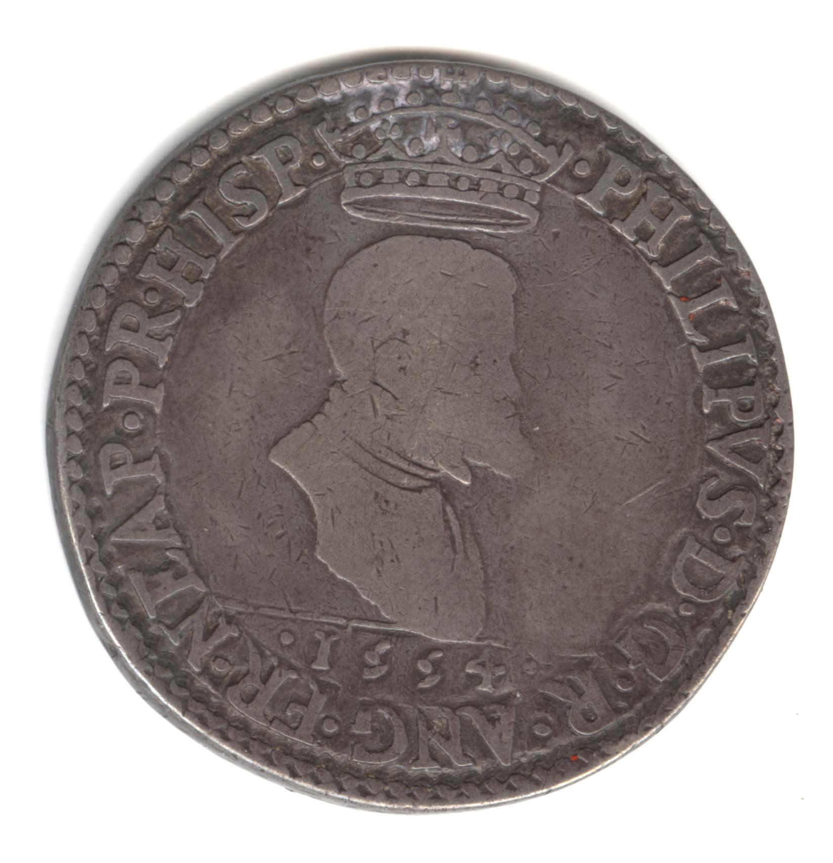 pattern coin Philip reverse (1554)