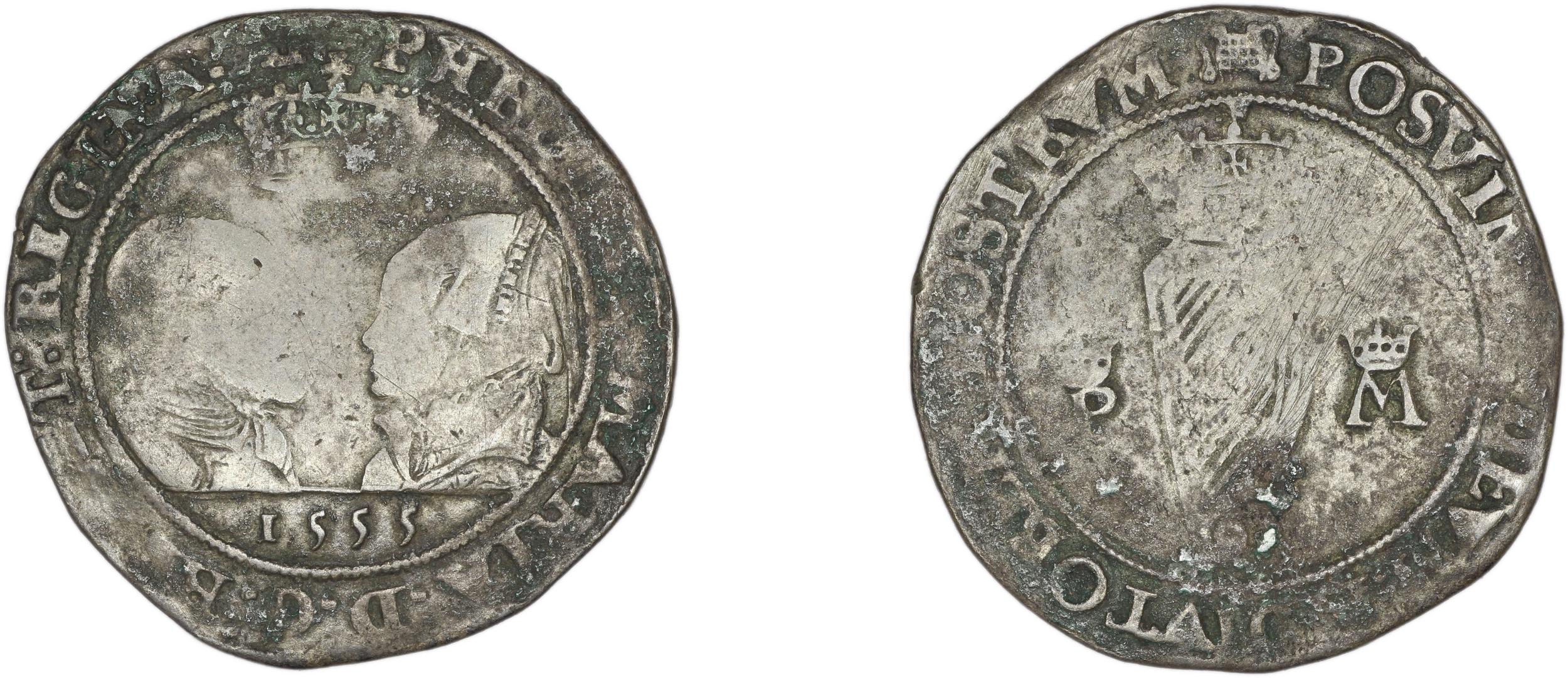 Irish Shilling (1555)